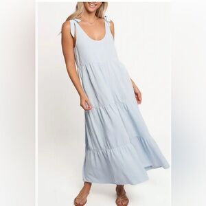 Petal & Pup Sky Blue Maxi Dress